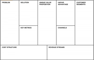 Lean Canvas template